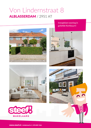 Brochure preview - Von Lindernstraat 8, 2951 AT ALBLASSERDAM (1)