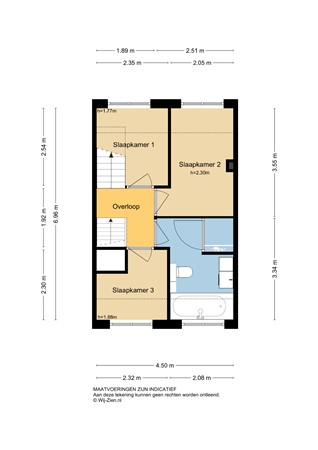 Von Lindernstraat 8, 2951 AT Alblasserdam - Plattegrond 1E - 2D - Von Lindernstraat 8 te Alblasserdam.jpg