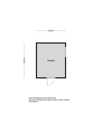 Thorbeckestraat 35, 2953 AP Alblasserdam - Plattegrond BR - 2D - Thorbeckestraat 35 te Alblasserdam.jpg