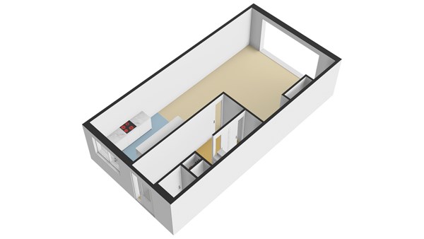 Zeelt 77, 2954 BK Alblasserdam - Plattegrond 3D - BG - Zeelt 77 te Alblasserdam.jpg