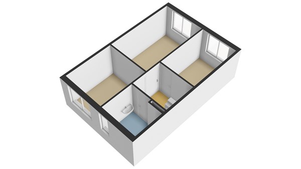 Zeelt 77, 2954 BK Alblasserdam - Plattegrond 3D - 1E - Zeelt 77 te Alblasserdam.jpg