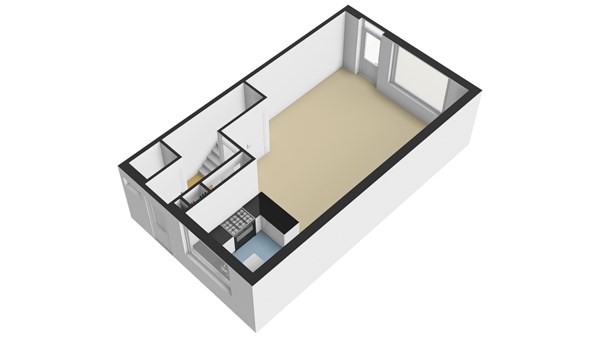 Spinbolmolen 41, 3352 TA Papendrecht - Plattegrond BG - 3D - Spinbolmolen 41 te Papendrecht.jpg