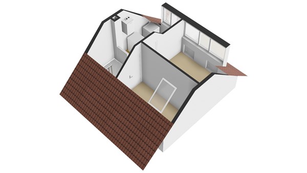 Kamgras 9, 2954 AB Alblasserdam - Plattegrond 2E - 3D - Kamgras 9 te Alblasserdam.jpg