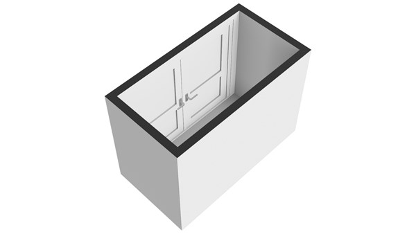 Kamgras 9, 2954 AB Alblasserdam - Plattegrond BR - 3D - Kamgras 9 te Alblasserdam.jpg