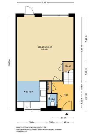 Blokweerweg 63A, 2953 AA Alblasserdam - Plattegrond BG - 2D - Blokweerweg 63-a te Alblasserdam.jpg