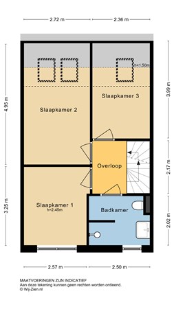 Blokweerweg 63A, 2953 AA Alblasserdam - Plattegrond 1E - 2D - Blokweerweg 63-a te Alblasserdam.jpg