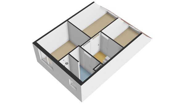 Blokweerweg 63A, 2953 AA Alblasserdam - Plattegrond 1E - 3D - Blokweerweg 63-a te Alblasserdam.jpg