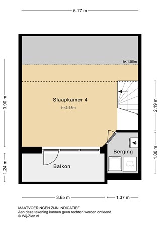 Blokweerweg 63A, 2953 AA Alblasserdam - Plattegrond 2E - 2D - Blokweerweg 63-a te Alblasserdam.jpg