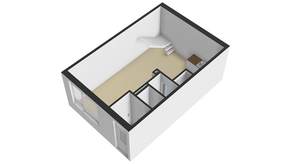 Kerkstraat 151, 2951 GJ Alblasserdam - Plattegrond BG - 3D - Kerkstraat 151 te Alblasserdam.jpg