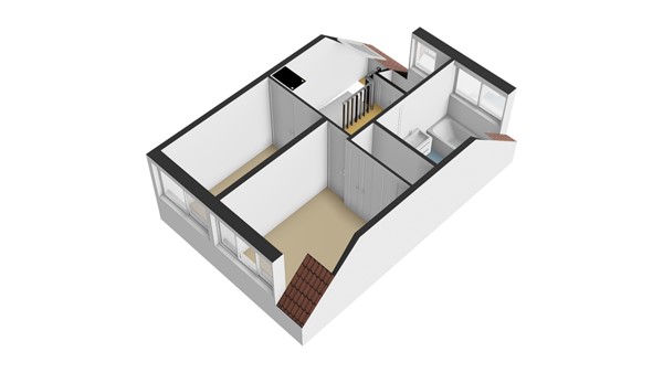 Kerkstraat 151, 2951 GJ Alblasserdam - Plattegrond 1E - 3D - Kerkstraat 151 te Alblasserdam.jpg