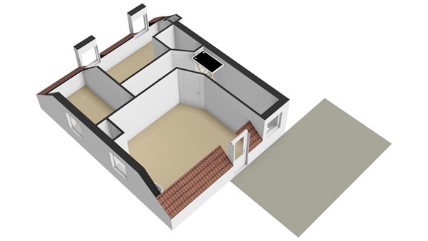 Molenstraat 157, 2961 AK Kinderdijk - Plattegrond 1E - 3D - Molenstraat 157 te Kinderdijk.jpg