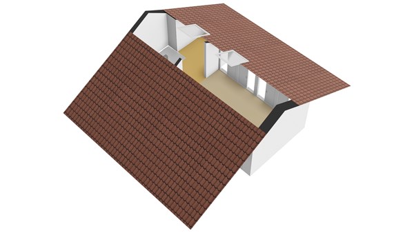 Donkersloot 26, 2953 XB Alblasserdam - Plattegrond 2E - 3D - Donkersloot 26 te Alblasserdam.jpg