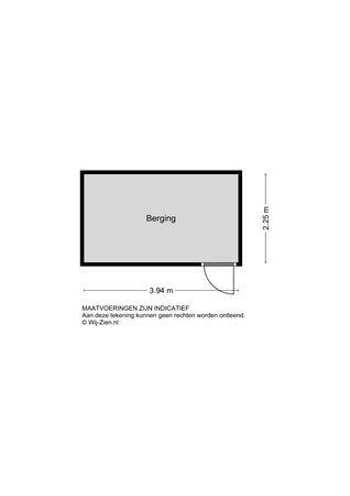 Groene Zoom 34, 2951 BJ Alblasserdam - Plattegrond BR - 2D - Groene Zoom 34 te Alblasserdam.jpg