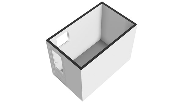 Azaleastraat 17, 2951 BB Alblasserdam - Plattegrond berging - 3D - Azaleastraat 17 te Alblasserdam.jpg