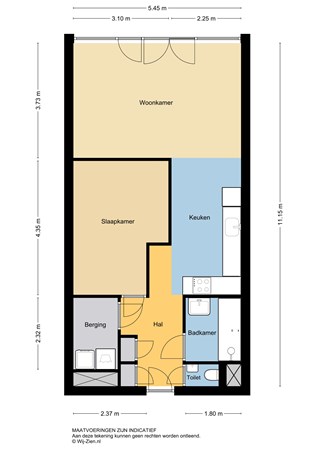 Kraanbaan 6, 2951 JG Alblasserdam - 2D - Etage -Kraanbaan 6 te Alblasserdam.jpg