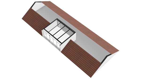 Witte de Withstraat 86D, 3012 BT Rotterdam - Plattegrond 3D - vliering (indicatief) - Witte de Withstraat 86 D te Rotterdam.jpg