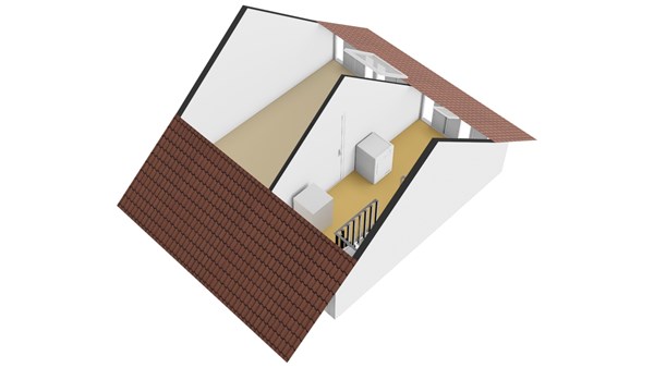 Schildmos 6, 2951 HH Alblasserdam - Plattegrond 2E - 3D - Schildmos 6 te Alblasserdam.jpg