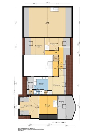 Bergstoep 30, 2959 AB Streefkerk - Plattegrond 1E - 2D - Bergstoep 30 te Streefkerk.jpg