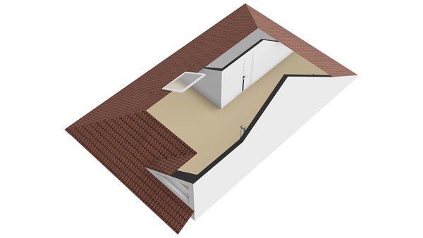 De Spil 12, 2954 PB Alblasserdam - Plattegrond 2E - 3D - De Spil 12 te Alblasserdam.jpg