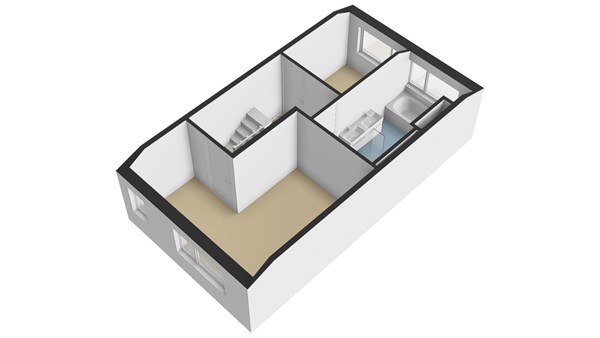 Reederijstraat 9, 2951 AL Alblasserdam - Plattegrond 1E - 3D - Reederijstraat 9 te Alblasserdam.jpg