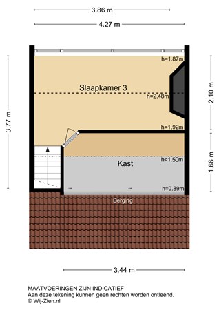 Reederijstraat 9, 2951 AL Alblasserdam - Plattegrond 2E - 2D - Reederijstraat 9 te Alblasserdam.jpg