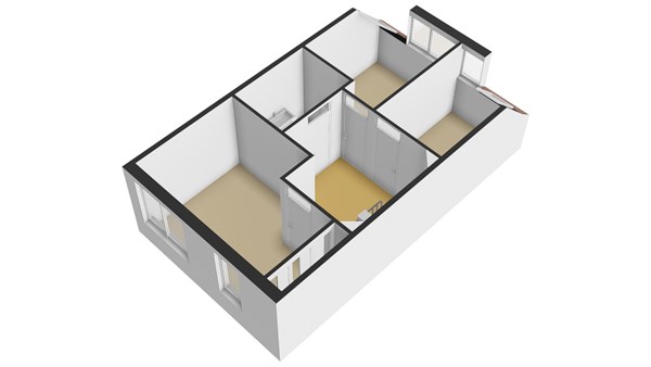 Fop Smitstraat 69, 2953 XD Alblasserdam - Plattegrond eerste verdieping - 3D- Fop Smitstraat 69 Alblasserdam.jpg