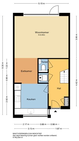 Giebelhof 25, 3356 CG Papendrecht - Plattegrond 2D - BG - Giebelhof 25 te Papendrecht.jpg