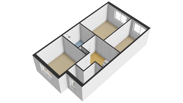 Giebelhof 25, 3356 CG Papendrecht - Plattegrond 3D - 1E - Giebelhof 25 te Papendrecht.jpg