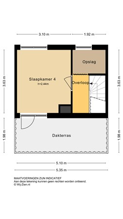 Giebelhof 25, 3356 CG Papendrecht - Plattegrond 2D - 2E - Giebelhof 25 te Papendrecht.jpg