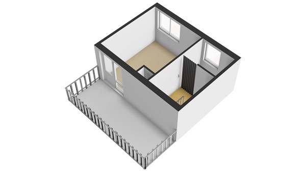 Giebelhof 25, 3356 CG Papendrecht - Plattegrond 3D - 2E - Giebelhof 25 te Papendrecht.jpg