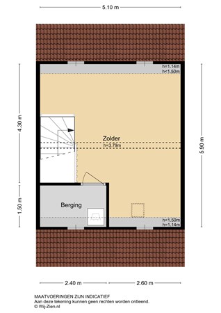 Dr. A. De Haanstraat 6A, 2969 AE Oud-Alblas - Plattegrond 2D Verdieping 2 - Dr. A. de Haanstraat 6a te Oud-Alblas.jpg