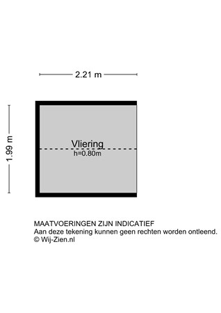 Troelstrastraat 39, 2953 BK Alblasserdam - Plattegrond VL BR - 2D - Troelstrastraat 39 te Alblasserdam.jpg