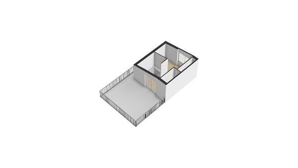 Blokweerweg 100, 2954 BM Alblasserdam - Plattegrond ZL - 3D - Blokweerweg 100 te Alblasserdam.jpg