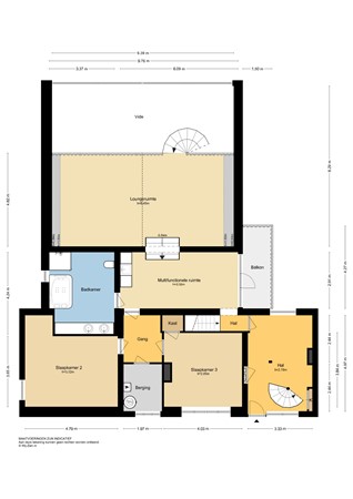 Ruigenhil 2, 2952 AR Alblasserdam - Plattegrond eerste verdieping - 2d- Ruigenhil 2 te Alblasserdam.jpg