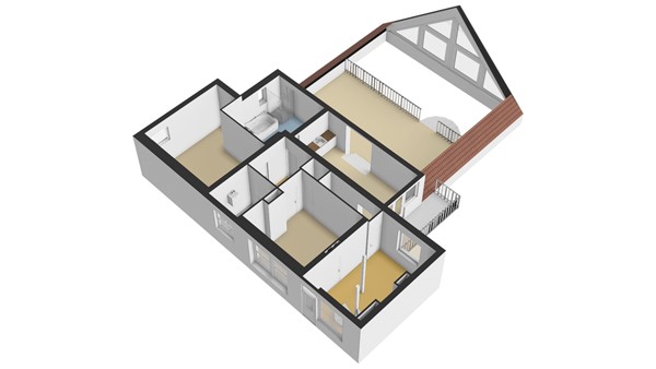 Ruigenhil 2, 2952 AR Alblasserdam - Plattegrond eerste verdieping - 3d - Ruigenhil 2 te Alblasserdam.jpg