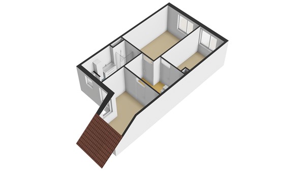 IJspolderweg 3, 3353 SM Papendrecht - Plattegrond 1E - 3D - IJspolderweg 3 te Papendrecht.jpg