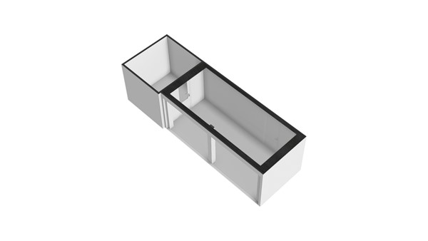 De Savornin Lohmanweg 17, 2953 AG Alblasserdam - Plattegrond Schuur 3D - De Savornin Lohmanweg 17 te Alblasserdam.jpg