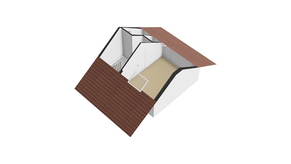 Bovenkruier 2, 2957 XK Nieuw-Lekkerland - Plattegrond 2E - 3D - Bovenkruier 2 te Nieuw-Lekkerland.jpg
