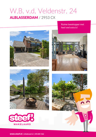 Brochure preview - W.B. van der Veldenstraat 24, 2953 CX ALBLASSERDAM (1)