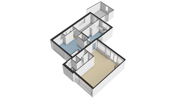 W.B. van der Veldenstraat 24, 2953 CX Alblasserdam - Plattegrond BG - 3D - W.B. van der Veldenstraat 24 te Alblasserdam.jpg