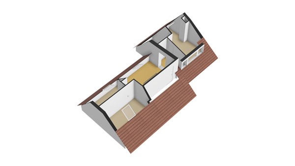 Matena 24, 3356 LG Papendrecht - Plattegrond Verdieping 1 3D - Matena 24 te Papendrecht.jpg