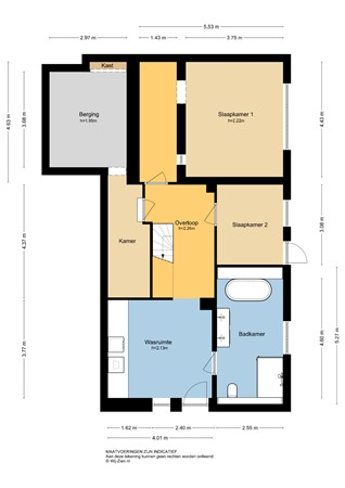 Matena 24, 3356 LG Papendrecht - Plattegrond Souterrain 2D - Matena 24 te Papendrecht.jpg