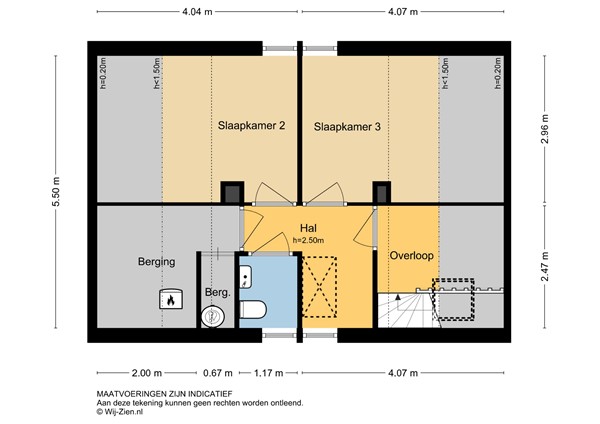 Gershwinstraat 89, 3335 WK Zwijndrecht - Plattegrond 1E - 2D - Gershwinstraat 89 te Zwijndrecht.jpg