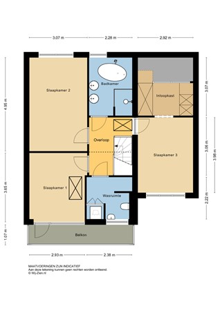 Touwbaan 34, 2953 HB Alblasserdam - 1e verd - 2D - Touwbaan 34 te Alblasserdam.jpg