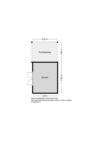 Lijsterbeshof 1, 3355 CC Papendrecht - Plattegrond SH 2D - Lijsterbeshof 1 te Papendrecht.jpg