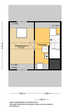 Laagveen 25, 3344 EN Hendrik-Ido-Ambacht - Plattegrond 2E - 2D - Laagveen 25 te Hendrik-Ido-Ambacht.jpg