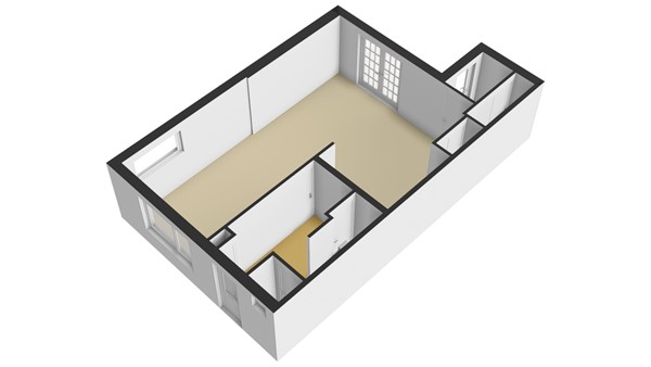 Ieplaan 27, 2951 CB Alblasserdam - Plattegrond BG - 3D - Ieplaan 27 Alblasserdam.jpg