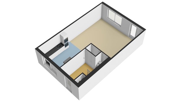 Boeieraak 32, 3356 MJ Papendrecht - Begane grond - 3D - Boeieraak 32 te Papendrecht.jpg
