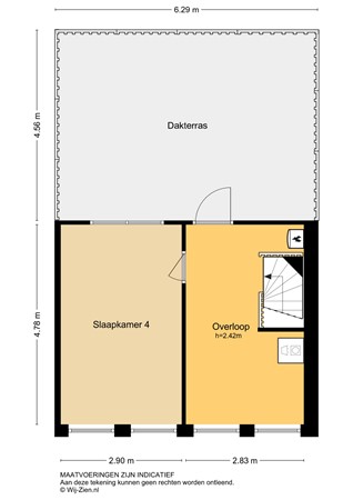 Boeieraak 32, 3356 MJ Papendrecht - 2e verdieping - 2D - Boeieraak 32 te Papendrecht.jpg