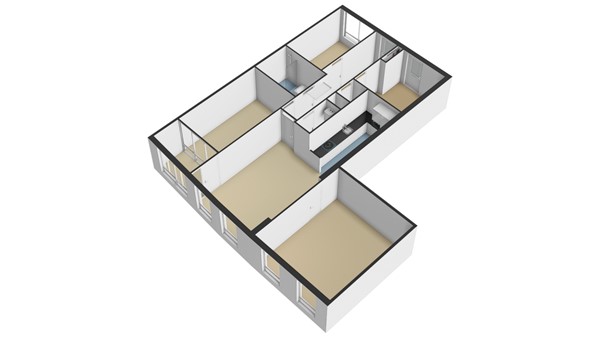 Van Eesterensingel 126E, 2951 CM Alblasserdam - Plattegrond appartement - 3D - Van Eesterensingel 126-e te Alblasserdam.jpg